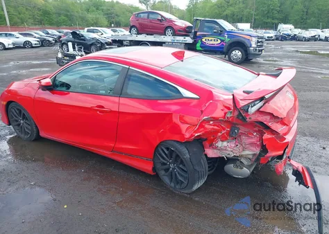 2020 Honda Civic Si Coupe from USA, damaged, VIN 2HGFC3A53LH752371